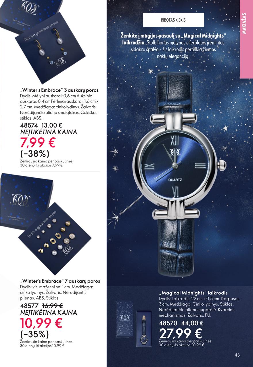 Oriflame katalogas akcijos nuo 
  2025-12-31 iki 
  2026-01-27 | Leidinukas.lt puslapis 43