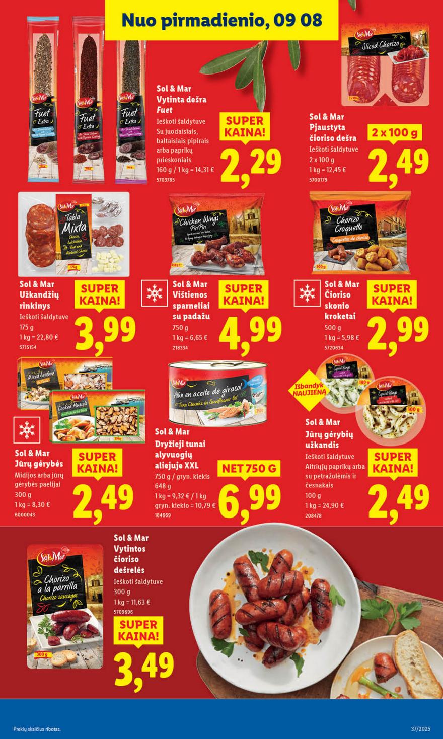 Lidl leidinys akcijos nuo 
  2025-09-08 iki 
  2025-09-14 | Leidinukas.lt puslapis 11