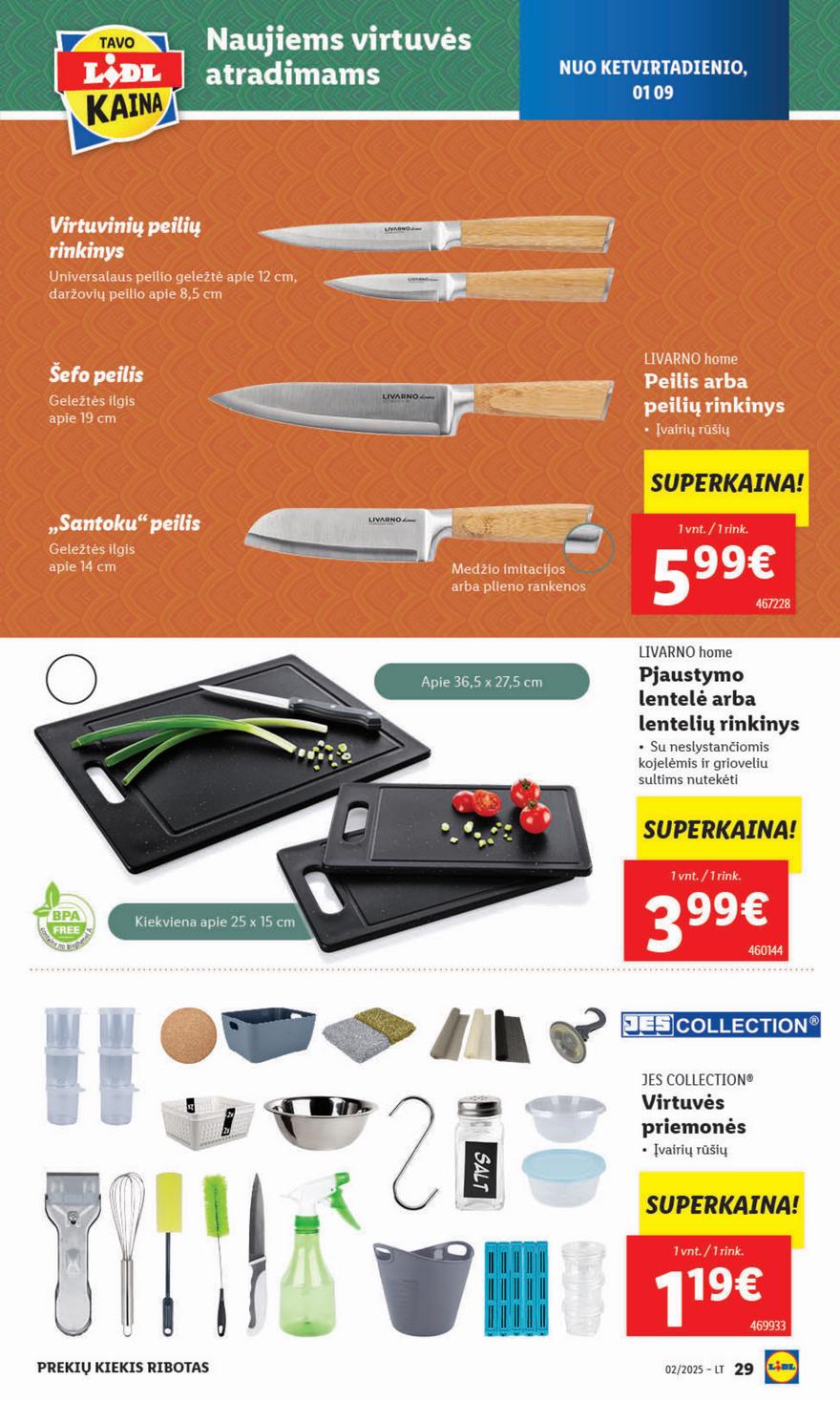 Lidl ne maisto leidinys akcijos nuo 
  2025-01-06 iki 
  2025-01-12 | Leidinukas.lt puslapis 28