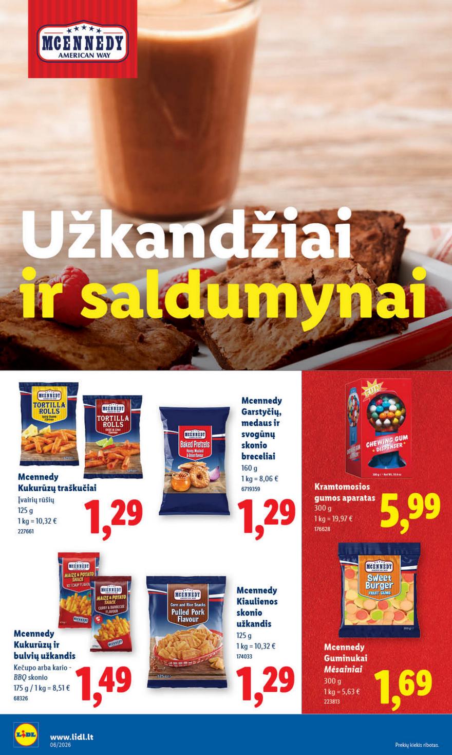 Lidl leidinys naujas akcijos nuo 
  2026-02-02 iki 
  2026-02-08 | Leidinukas.lt puslapis 12