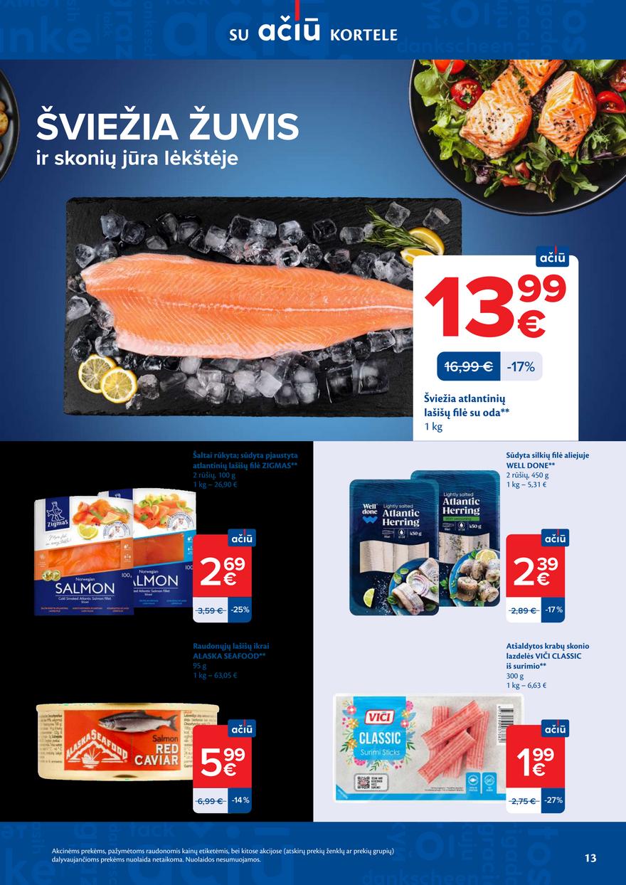 Maxima leidinys akcijos nuo 
  2026-03-31 iki 
  2026-04-06 | Leidinukas.lt puslapis 13