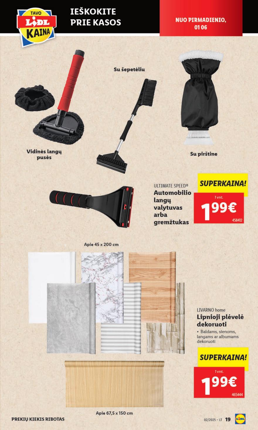 Lidl ne maisto leidinys akcijos nuo 
  2025-01-06 iki 
  2025-01-12 | Leidinukas.lt puslapis 19