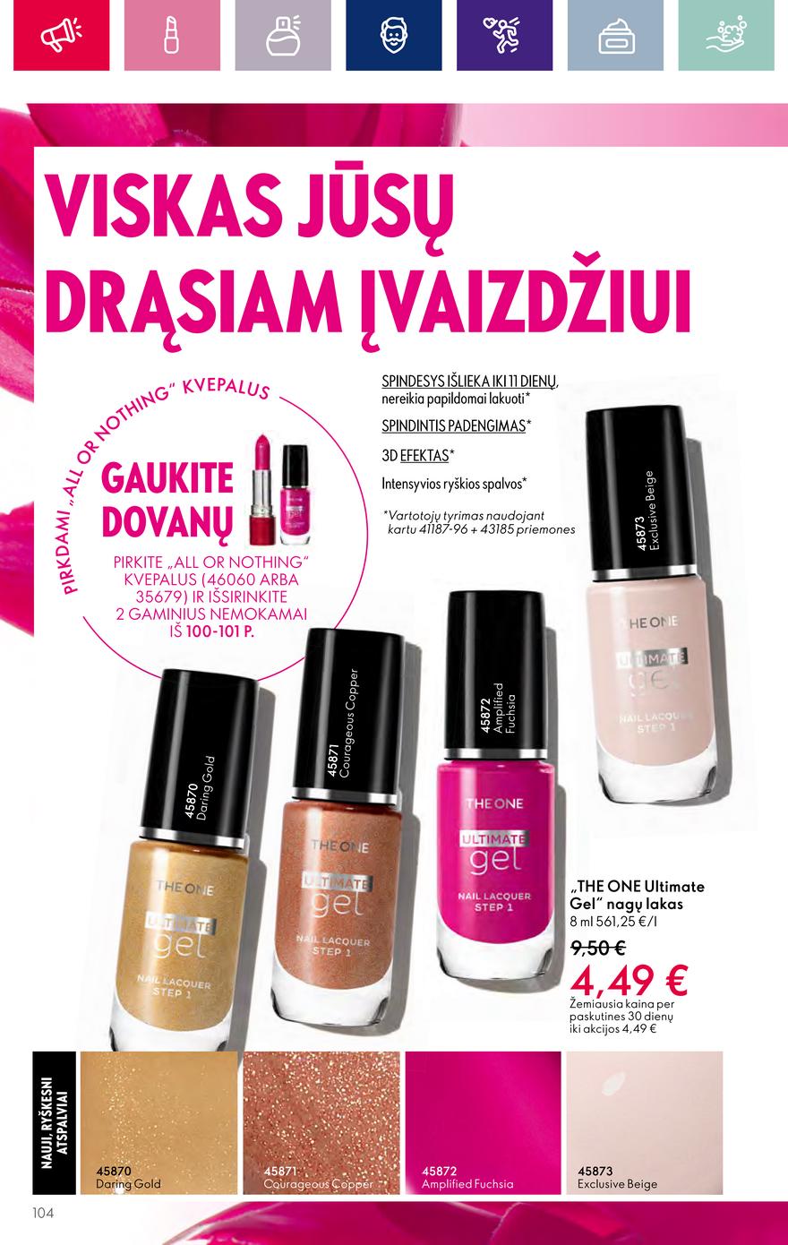 Oriflame katalogas akcijos nuo 
  2023-10-25 iki 
  2023-11-07 | Leidinukas.lt puslapis 104