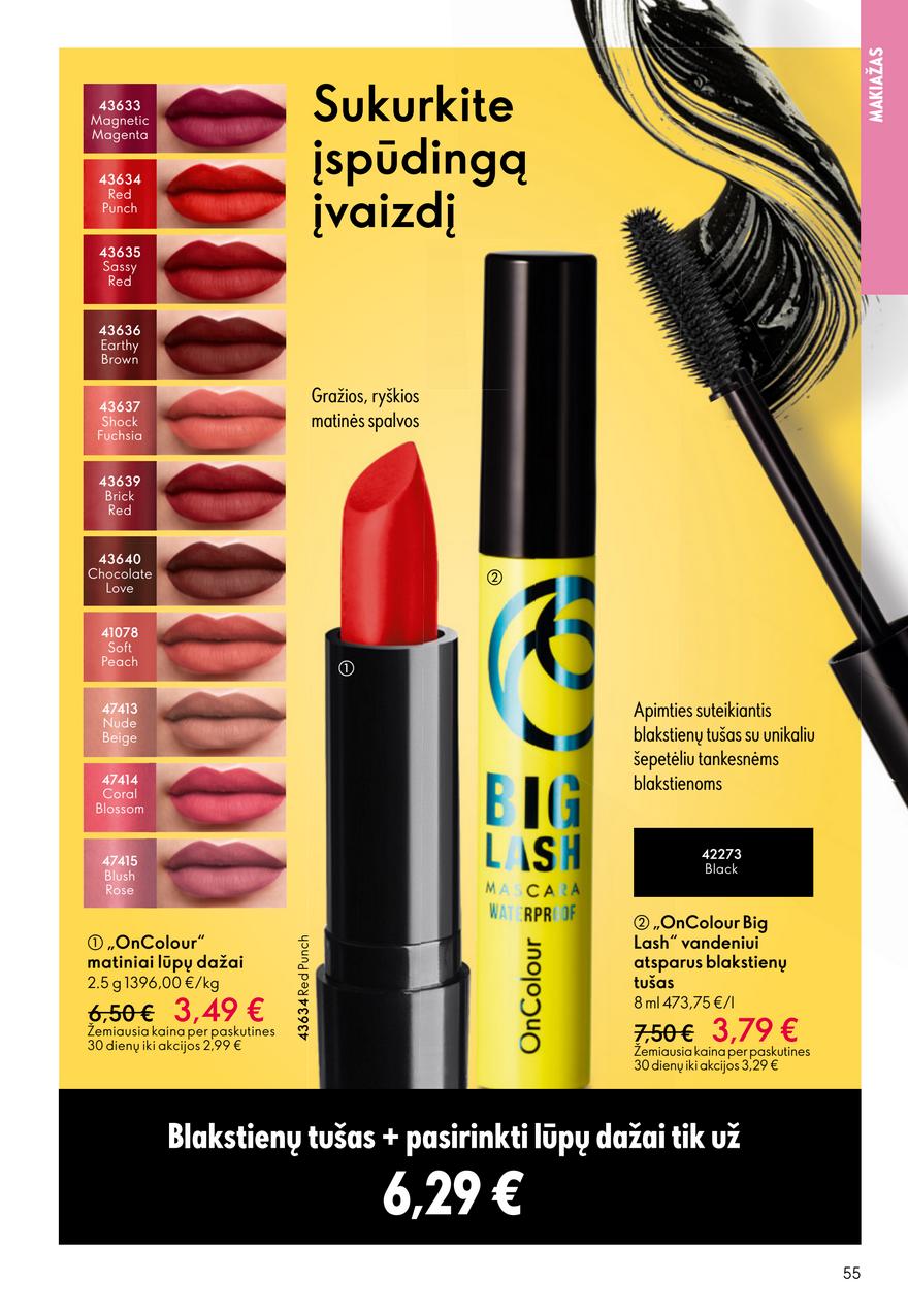 Oriflame katalogas akcijos nuo 
  2026-04-22 iki 
  2026-05-12 | Leidinukas.lt puslapis 55