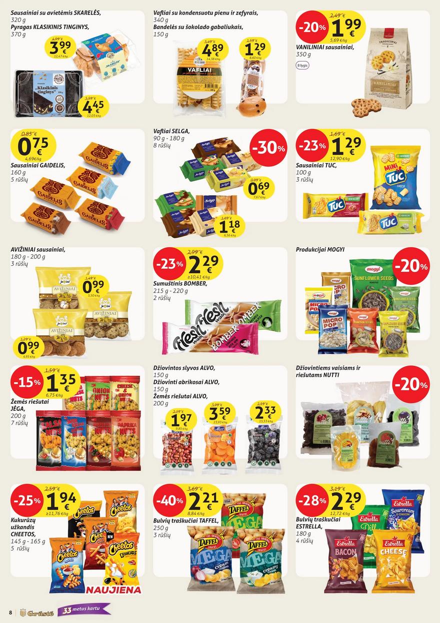 Grūstės leidinys akcijos nuo 
  2025-10-11 iki 
  2025-10-20 | Leidinukas.lt puslapis 8