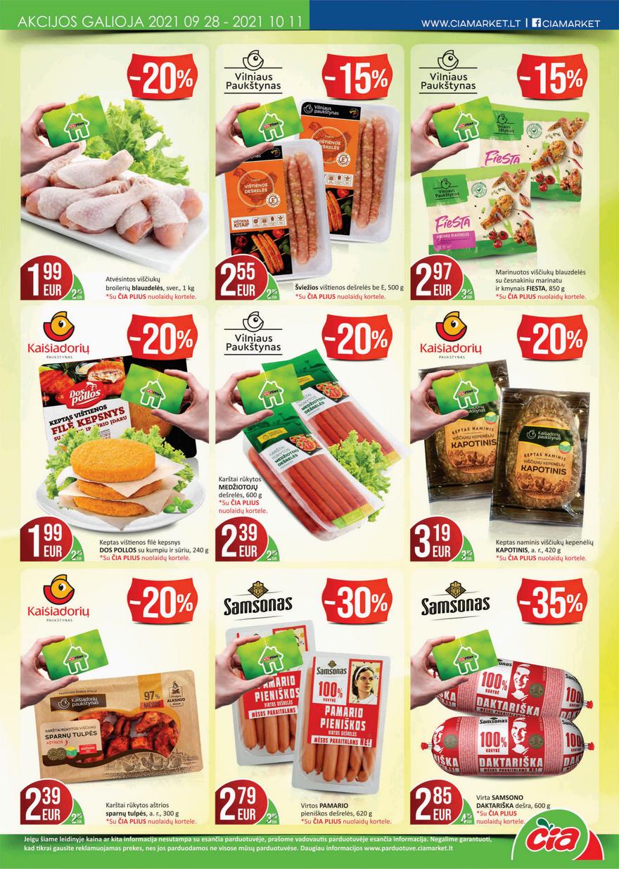 Čia market leidinys akcijos nuo 
  2021-09-28 iki 
  2021-10-11 | Leidinukas.lt puslapis 3