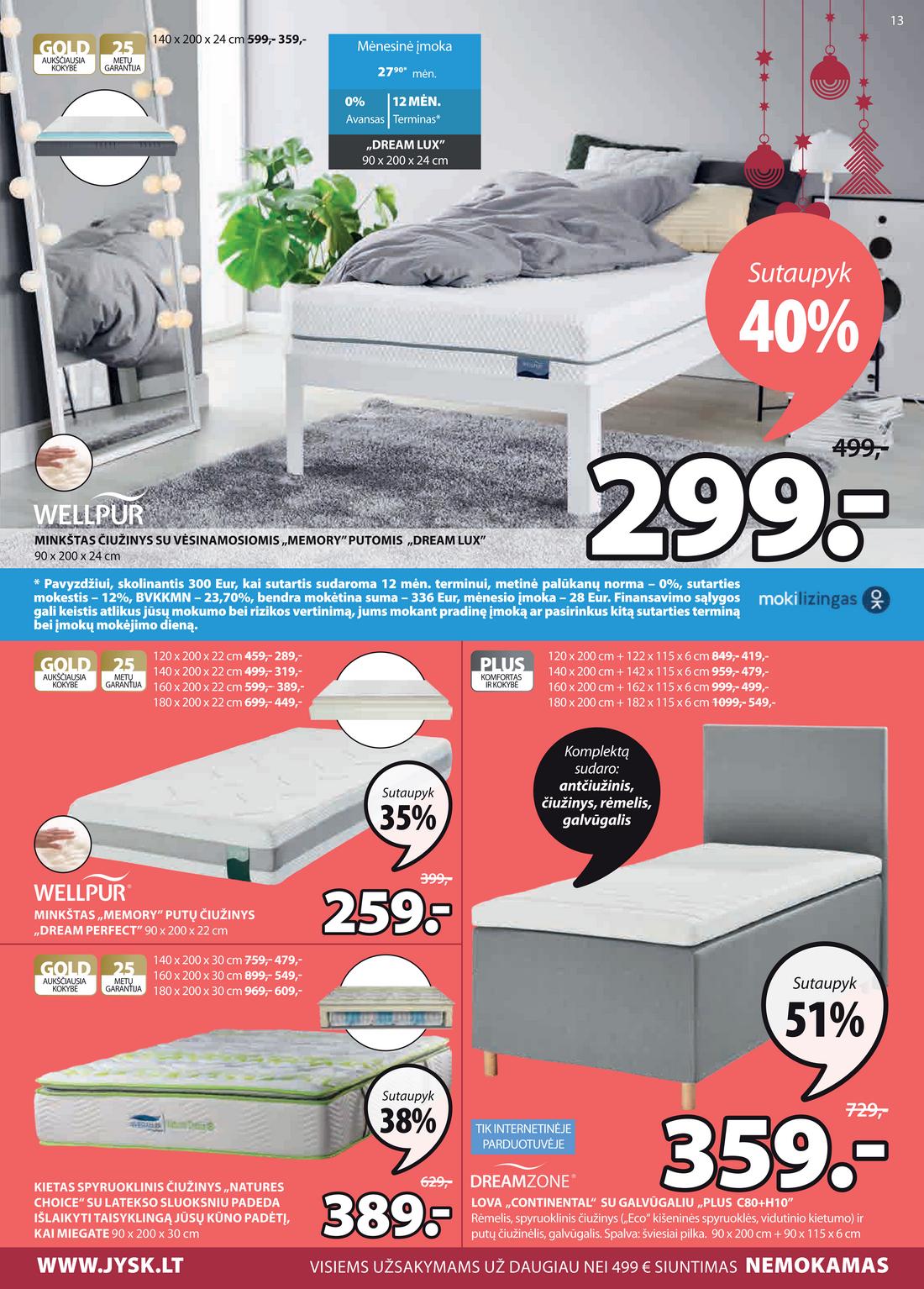 Jysk leidinys. akcijos nuo 
  2021-03-15 iki 
  2021-04-04 | Leidinukas.lt puslapis 13