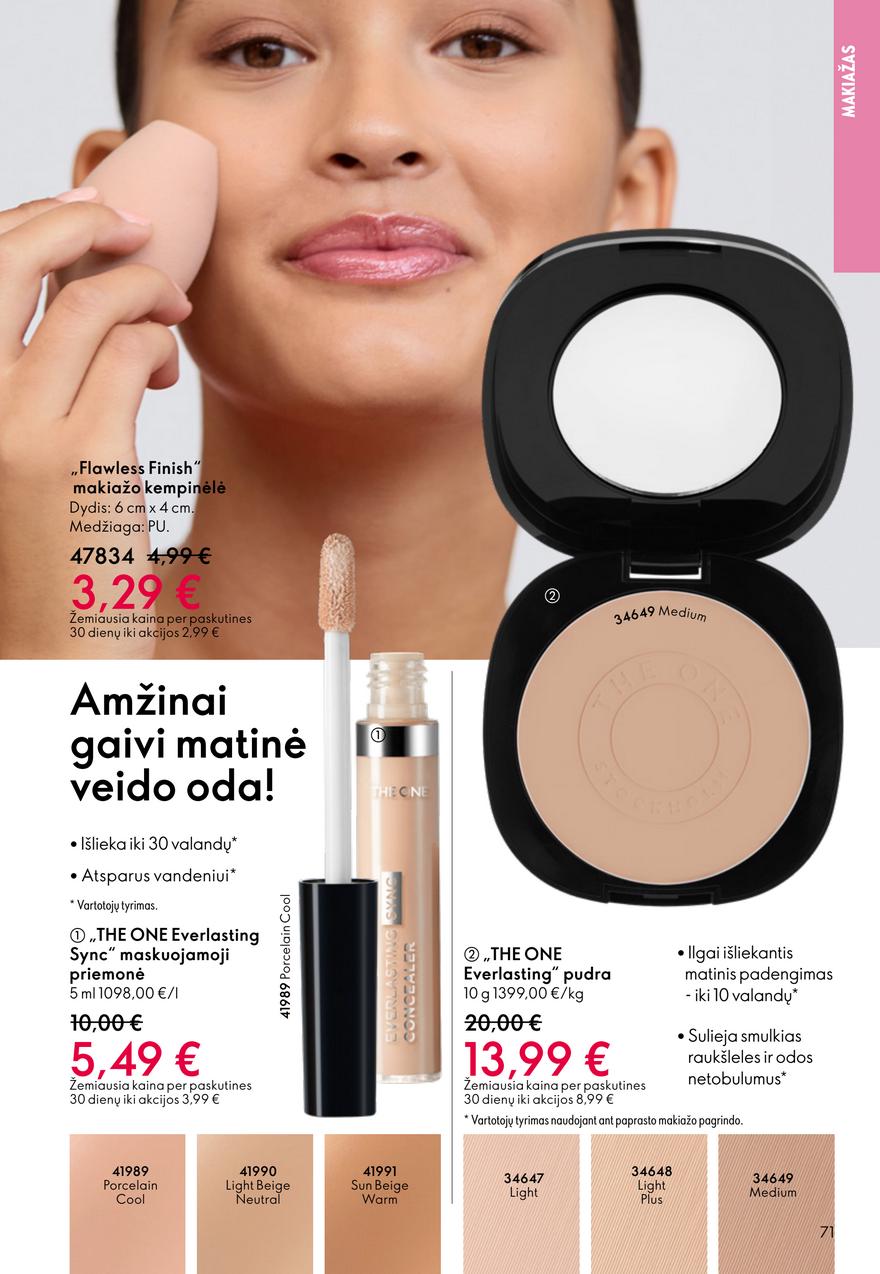 Oriflame katalogas akcijos nuo 
  2026-01-28 iki 
  2026-02-17 | Leidinukas.lt puslapis 71