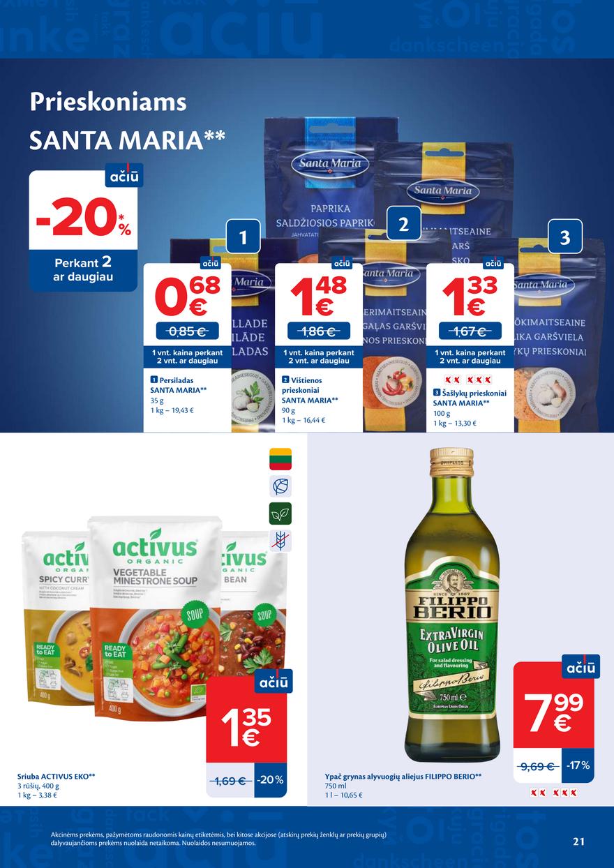 Maxima leidinys akcijos nuo 
  2026-06-30 iki 
  2026-07-06 | Leidinukas.lt puslapis 21