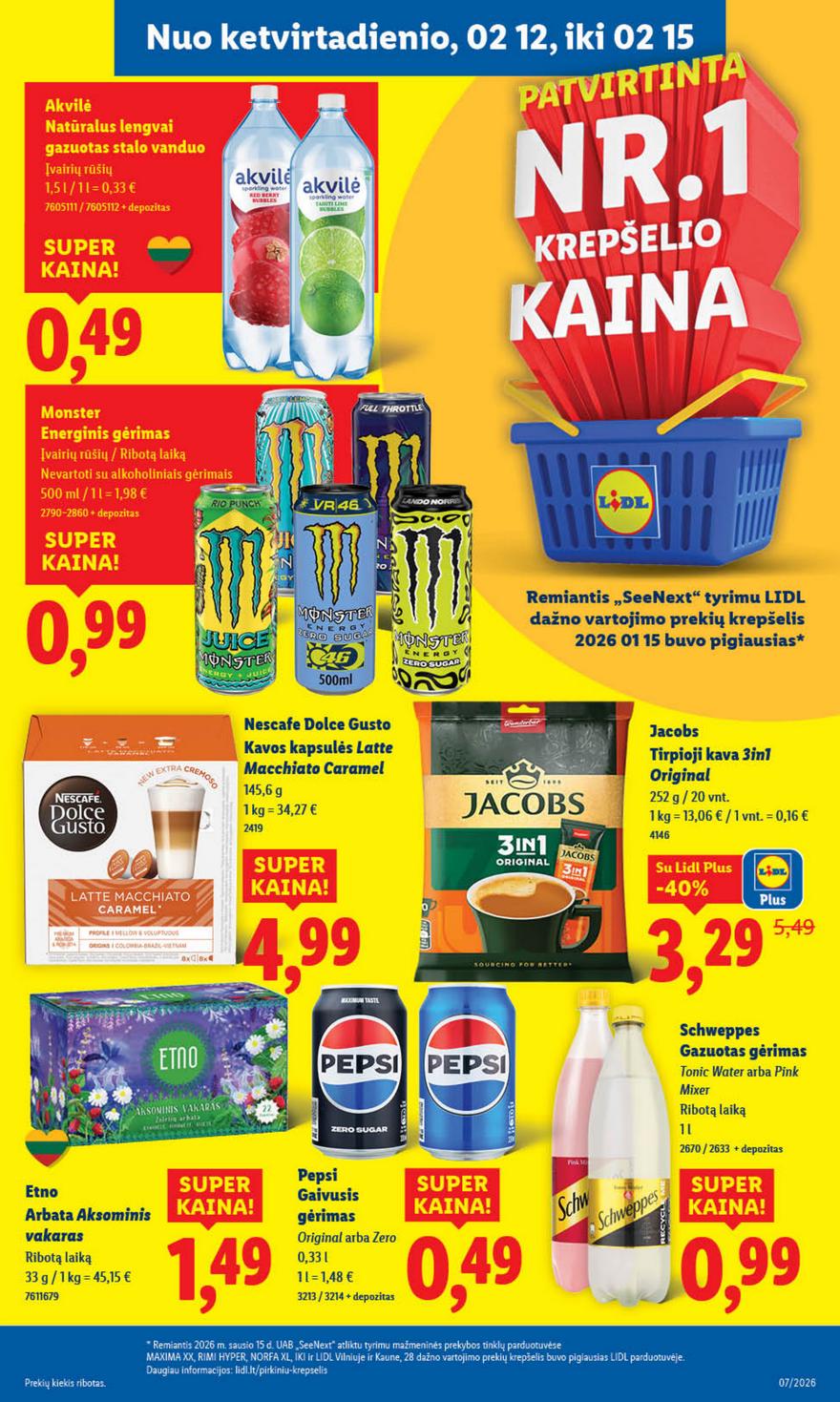 Lidl leidinys akcijos nuo 
  2026-02-09 iki 
  2026-02-15 | Leidinukas.lt puslapis 29