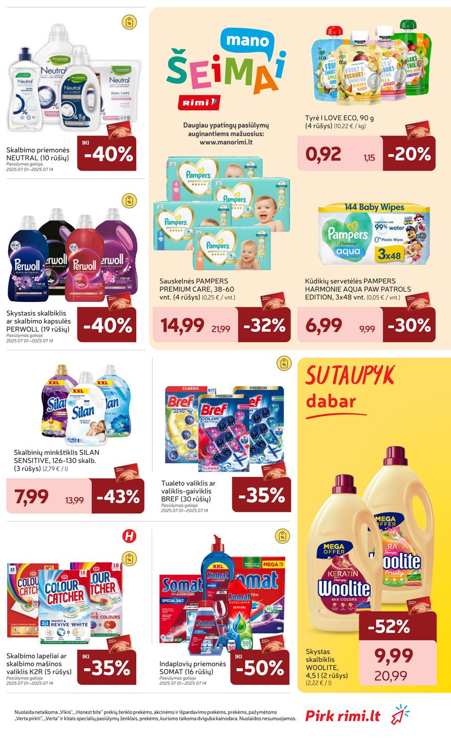 Rimi savaitinis leidinys 27 akcijos nuo 
  2025-07-01 iki 
  2025-07-07 | Leidinukas.lt puslapis 31