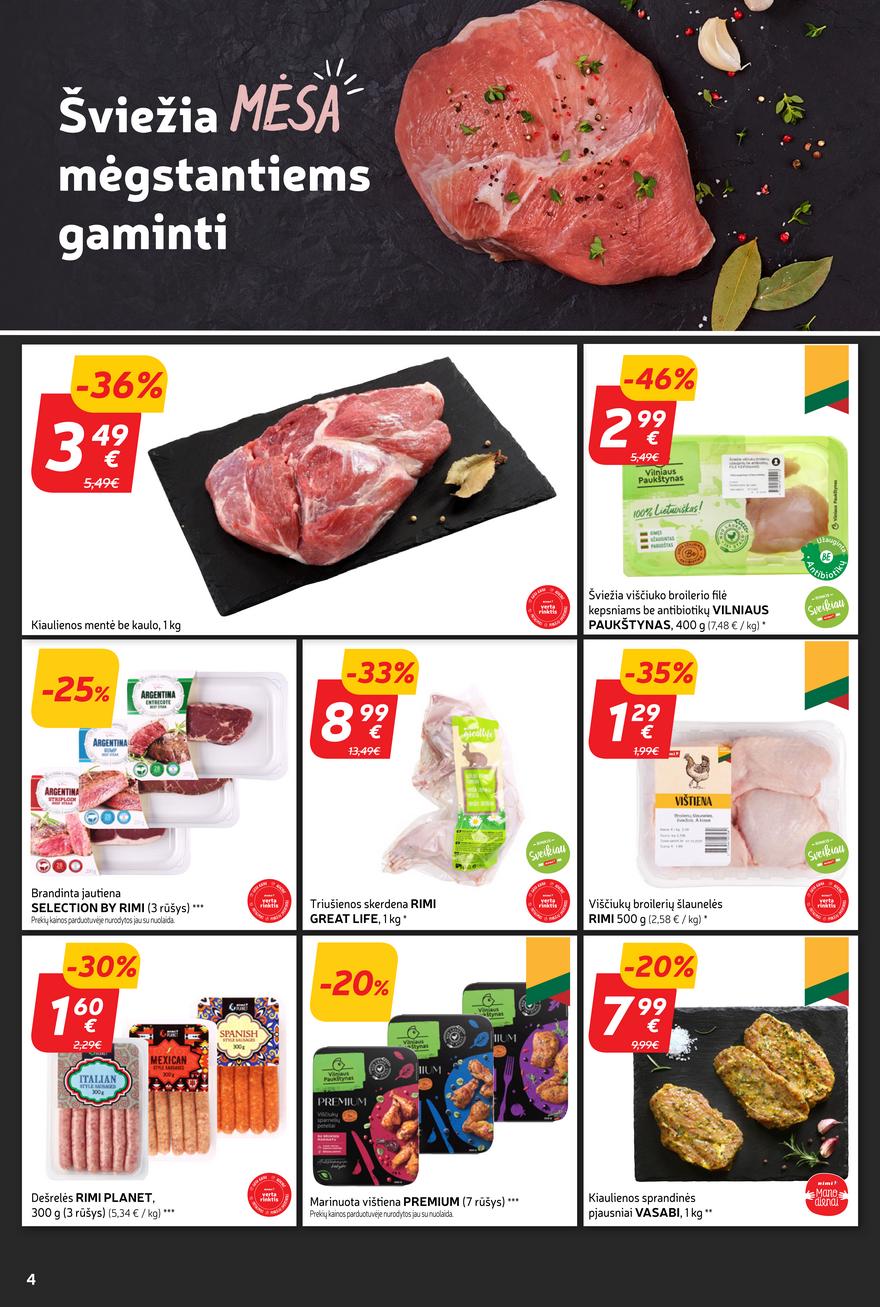 Rimi savaitinis leidinys akcijos nuo 
  2023-09-12 iki 
  2023-09-18 | Leidinukas.lt puslapis 4