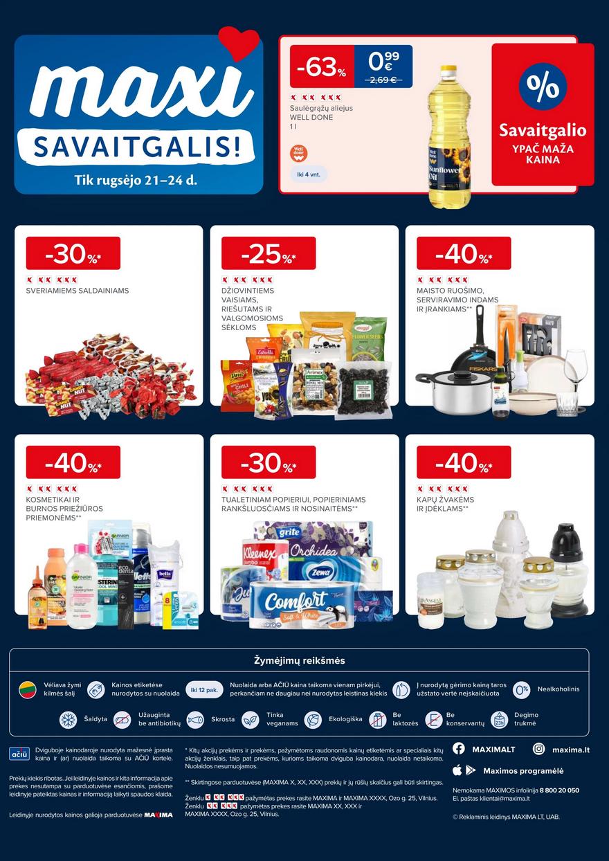 Maxima kaininis leidinys akcijos nuo 
  2023-09-19 iki 
  2023-09-25 | Leidinukas.lt puslapis 36