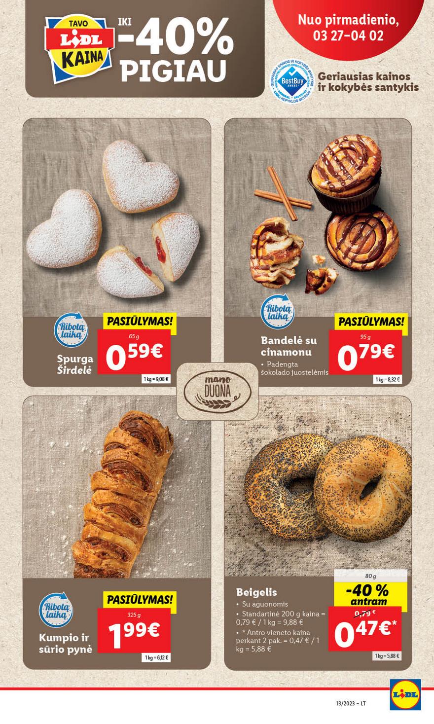 Lidl pasiūlymai akcijos nuo 
  2023-03-27 iki 
  2023-04-02 | Leidinukas.lt puslapis 19