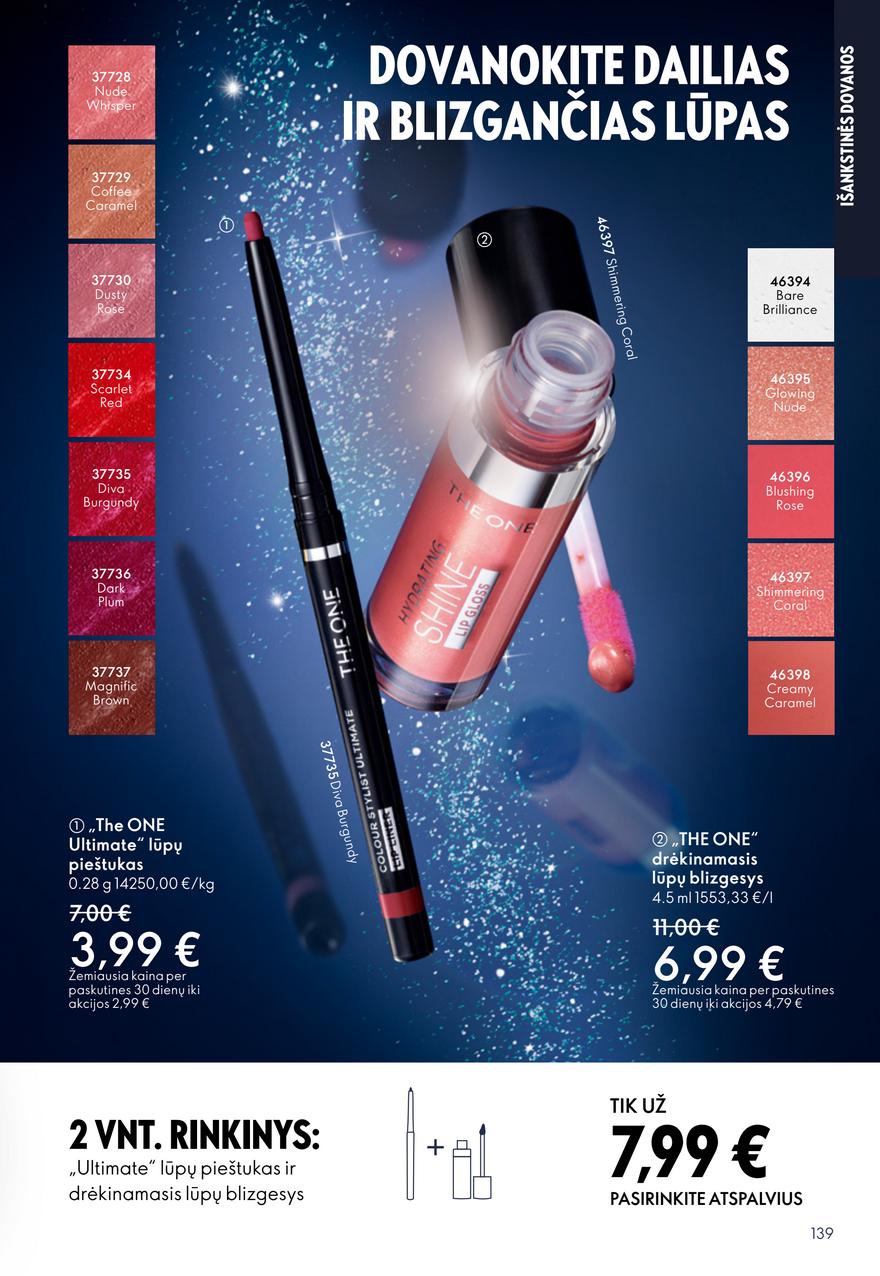 Oriflame katalogas akcijos nuo 
  2025-10-29 iki 
  2025-11-18 | Leidinukas.lt puslapis 139