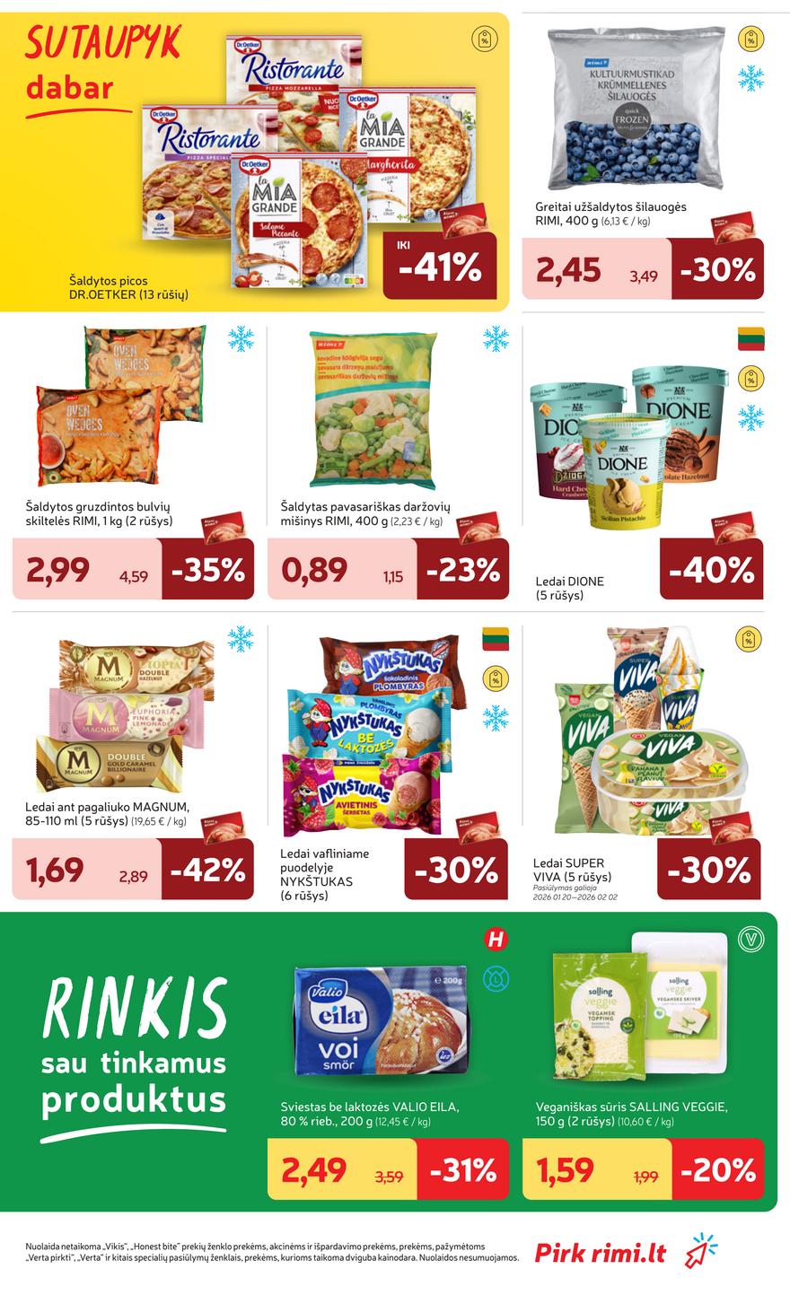 Rimi leidinys akcijos nuo 
  2026-01-27 iki 
  2026-02-02 | Leidinukas.lt puslapis 13