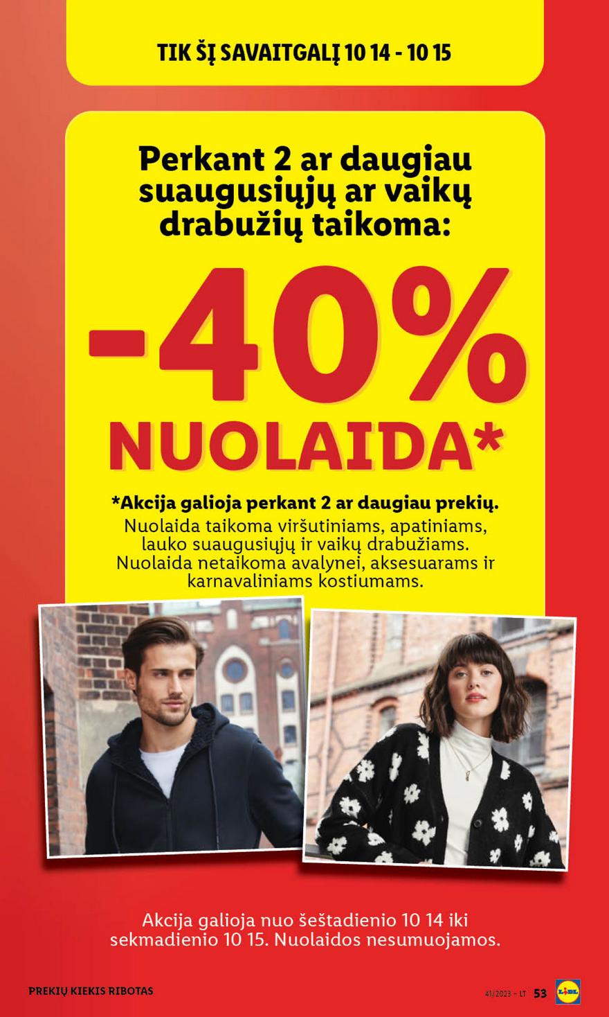 Ldil ne maisto prekių pasiūlymai akcijos nuo 
  2023-10-09 iki 
  2023-10-15 | Leidinukas.lt puslapis 55