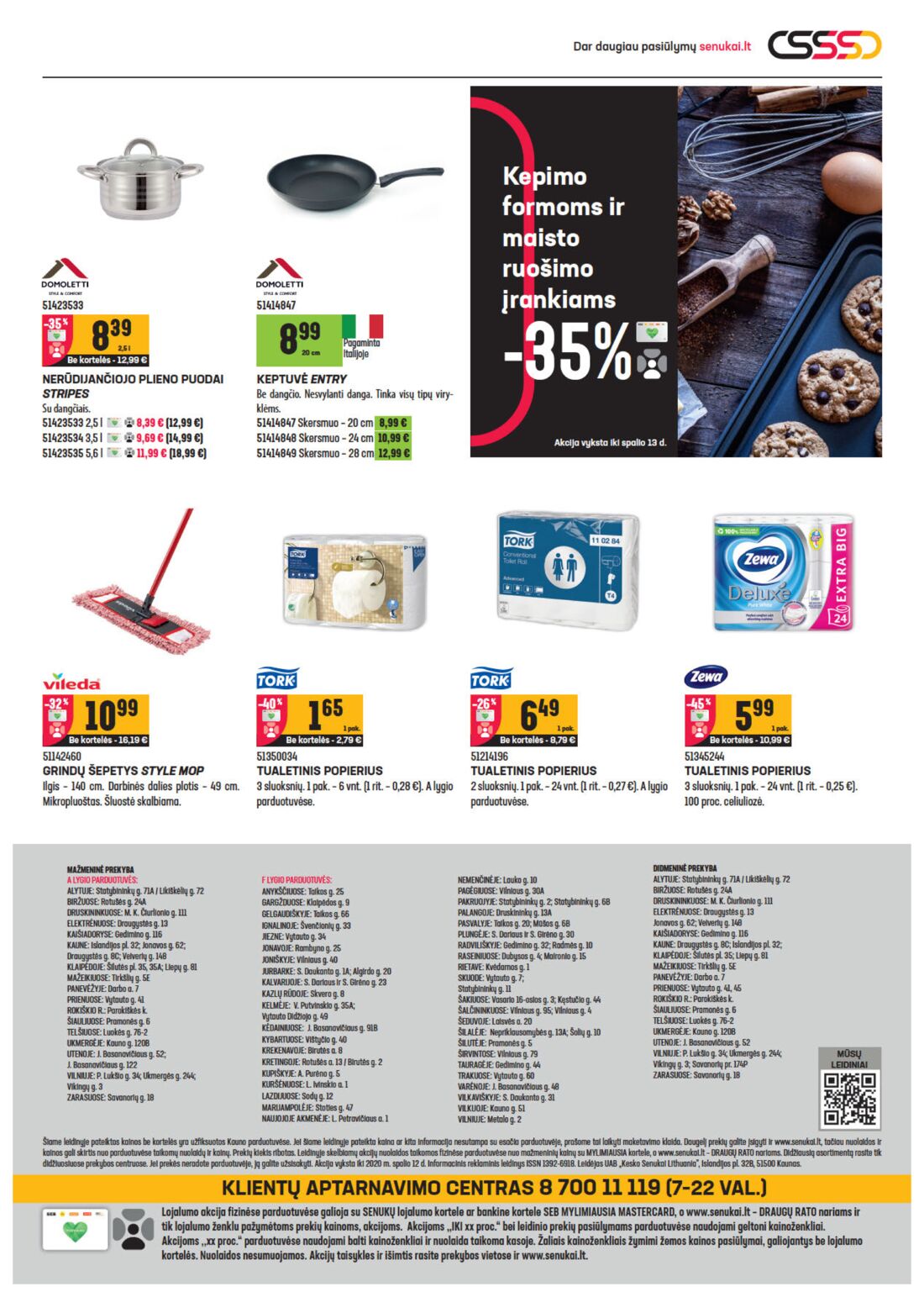 Senukai reklaminis leidinys akcijos nuo 
  2020-09-23 iki 
  2020-10-12 | Leidinukas.lt puslapis 39