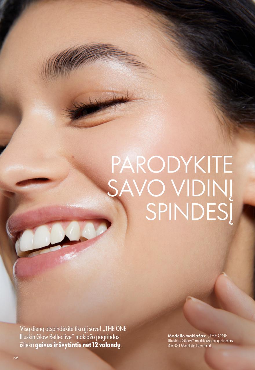 Oriflame katalogas akcijos nuo 
  2026-02-18 iki 
  2026-03-10 | Leidinukas.lt puslapis 56