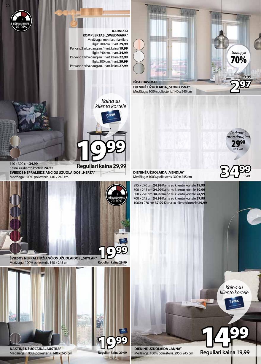 Jysk leidinys akcijos nuo 
  2021-05-11 iki 
  2021-05-24 | Leidinukas.lt puslapis 21