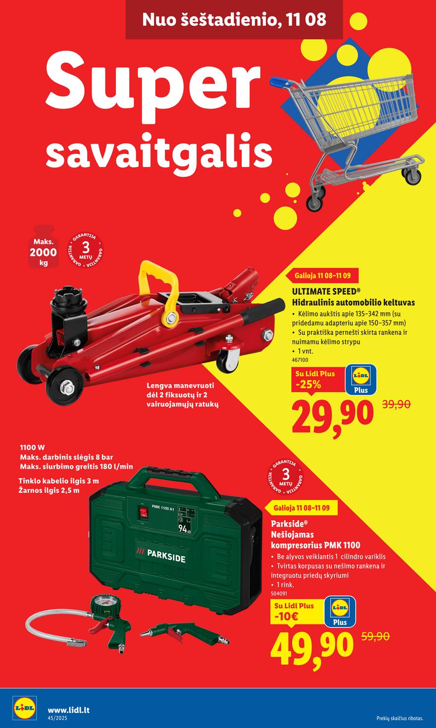 Lidl ne maisto leidinys akcijos nuo 
  2025-11-03 iki 
  2025-11-09 | Leidinukas.lt puslapis 44