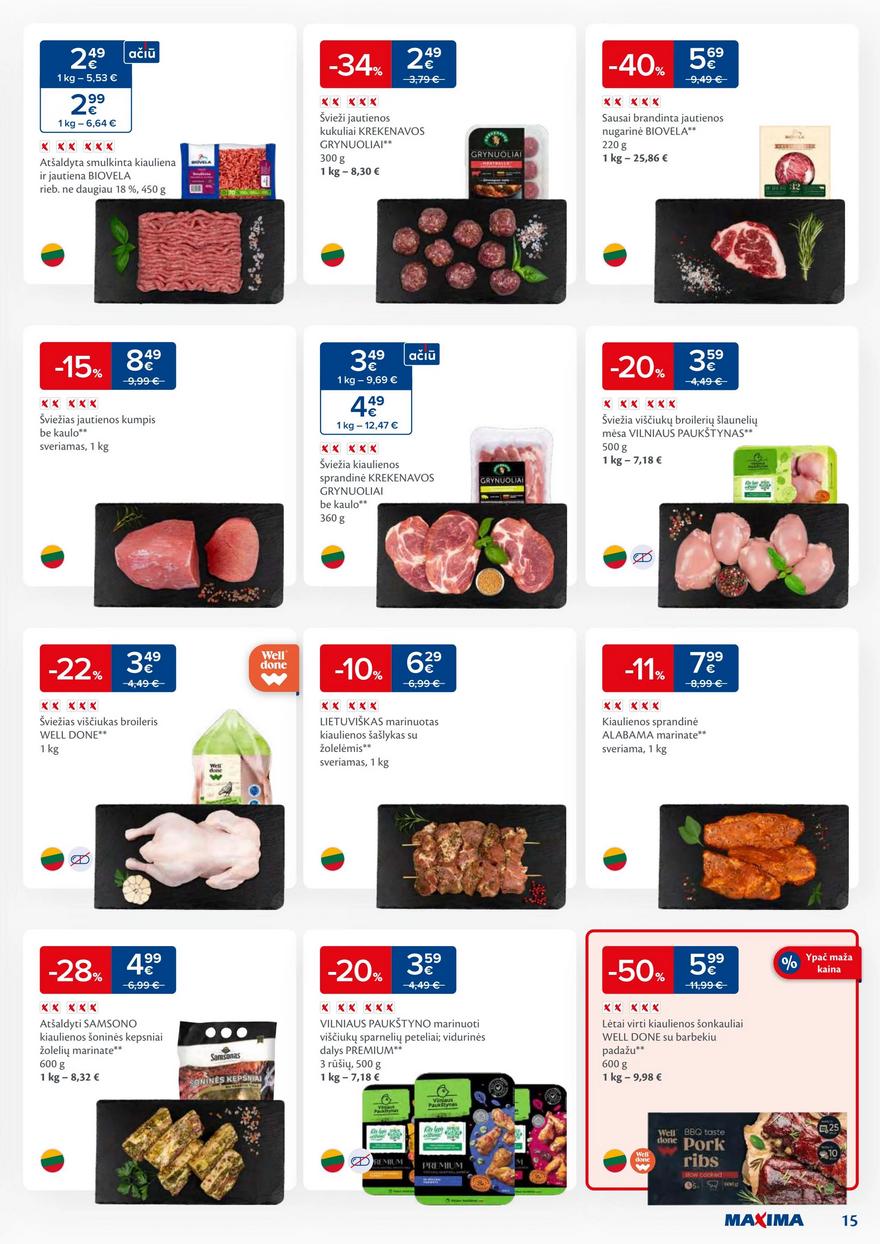 Maxima leidinys akcijos nuo 
  2024-07-09 iki 
  2024-07-15 | Leidinukas.lt puslapis 15