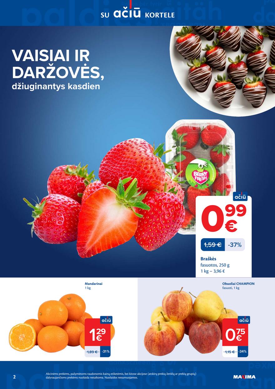 Maxima leidinys akcijos nuo 
  2026-04-14 iki 
  2026-04-20 | Leidinukas.lt puslapis 2