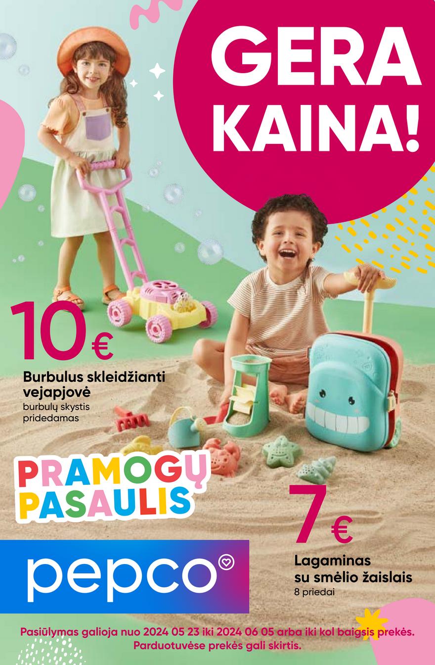 Pepco leidinys akcijos nuo 
  2024-05-23 iki 
  2024-06-05 | Leidinukas.lt puslapis 1