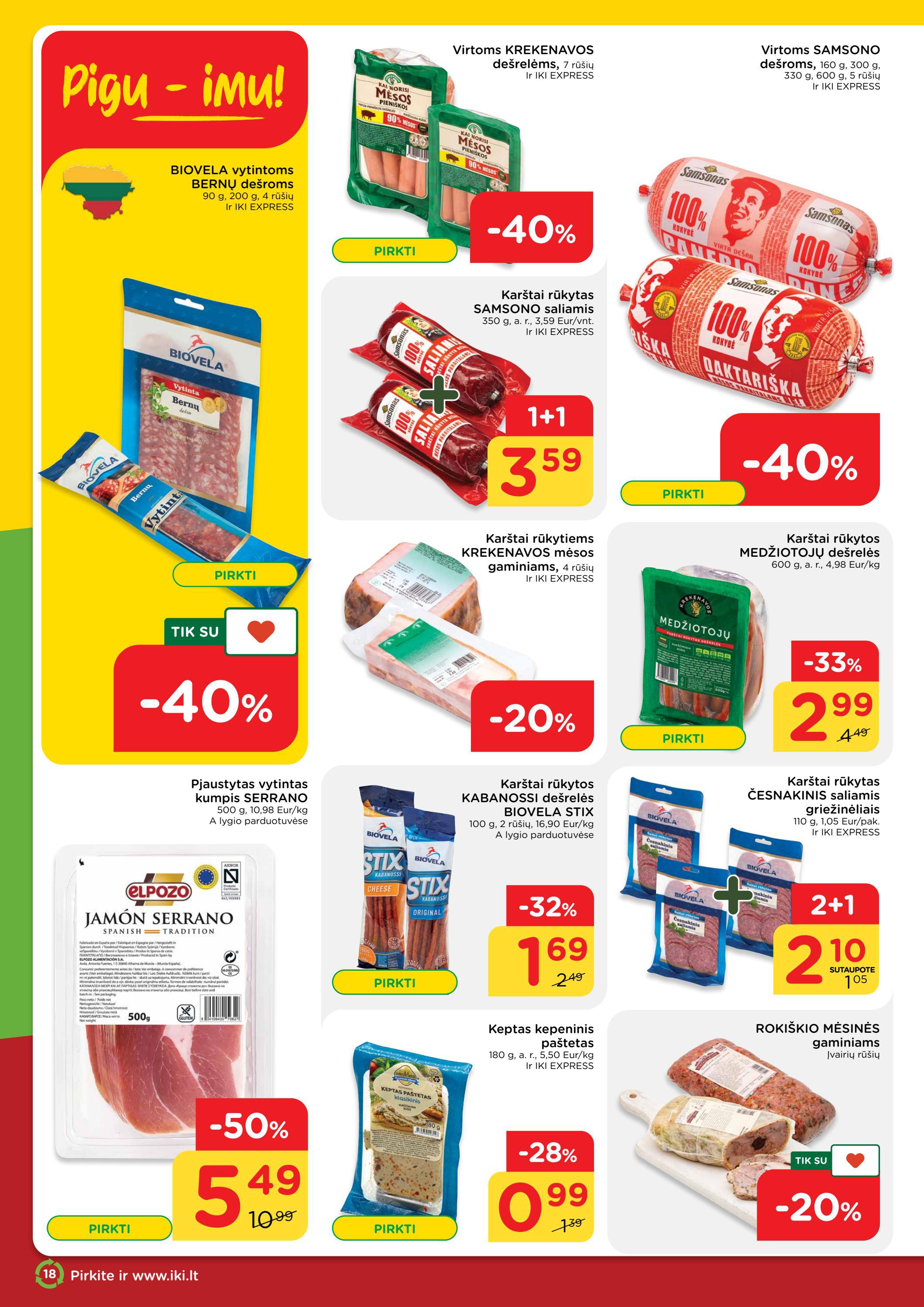 Iki savaitės leidinys akcijos nuo 
  2022-03-07 iki 
  2022-03-13 | Leidinukas.lt puslapis 18