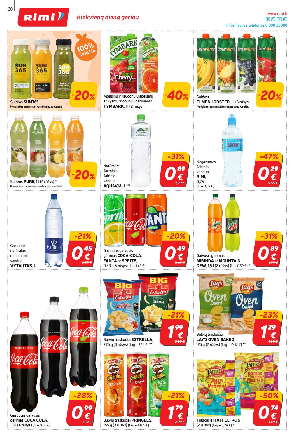 Rimi savaitinis leidinys akcijos nuo 
  2019-10-01 iki 
  2019-10-07 | Leidinukas.lt puslapis 20