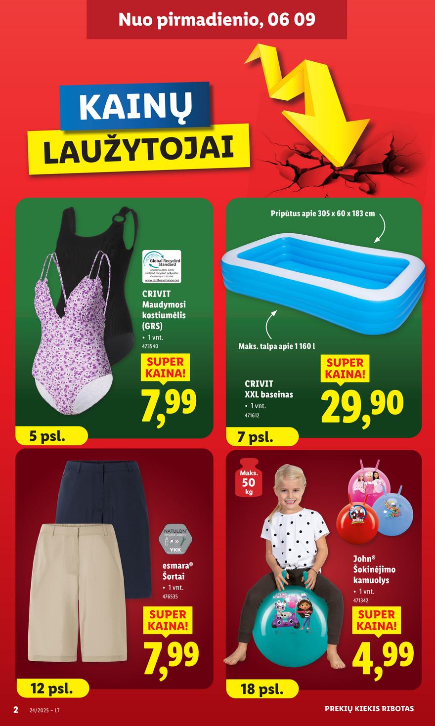 Lidl ne maisto leidinys akcijos nuo 
  2025-06-09 iki 
  2025-06-15 | Leidinukas.lt puslapis 2