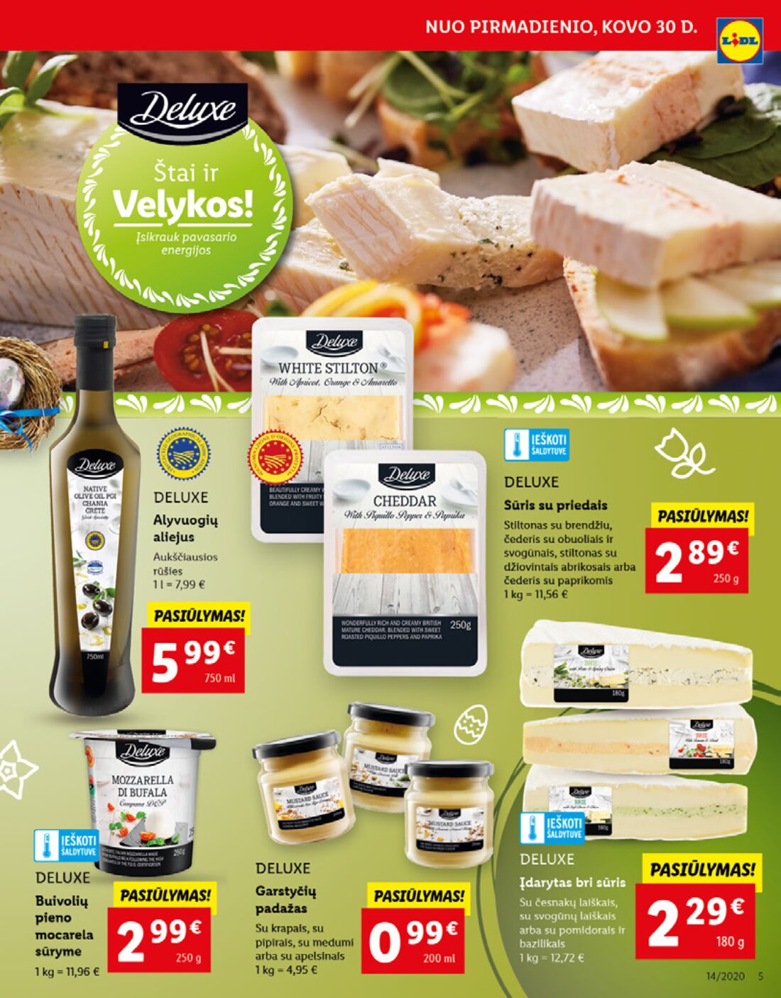 Lidl savaitinis leidinys akcijos nuo 
  2020-03-30 iki 
  2020-04-05 | Leidinukas.lt puslapis 5