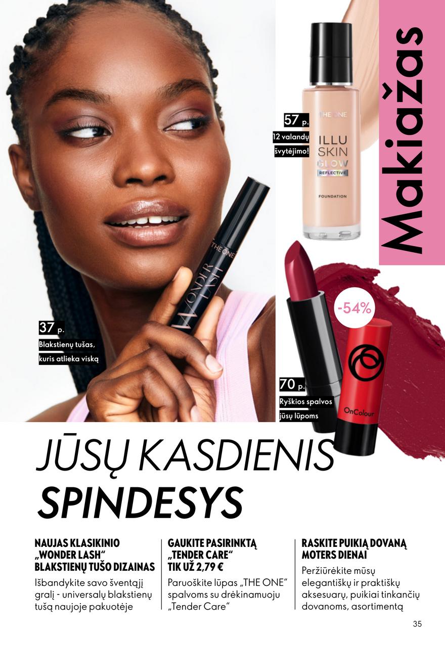 Oriflame katalogas akcijos nuo 
  2026-02-18 iki 
  2026-03-10 | Leidinukas.lt puslapis 35