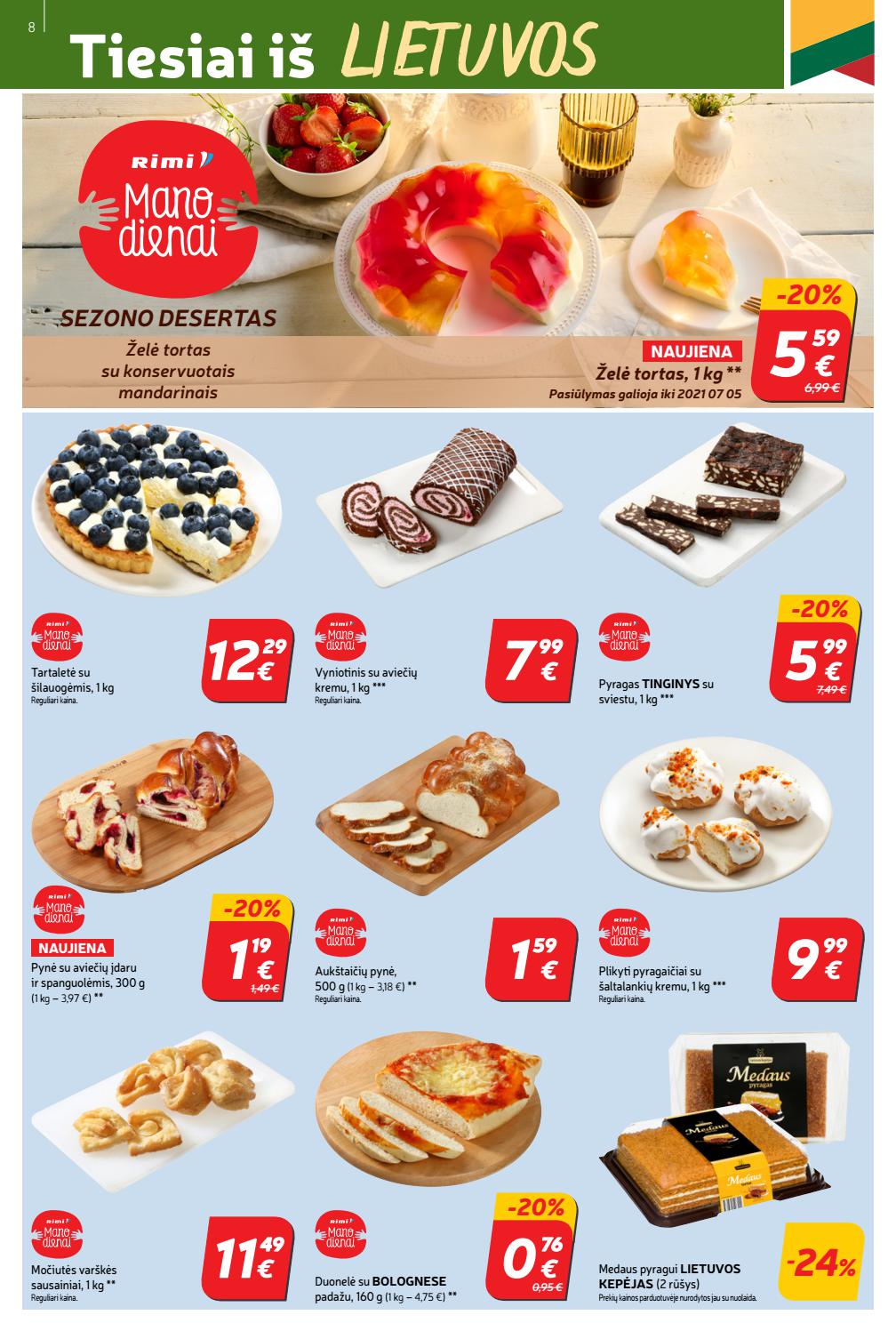 Rimi savaitinis leidinys akcijos nuo
2021-06-29 iki
2021-07-05 | Leidinukas.lt puslapis 8