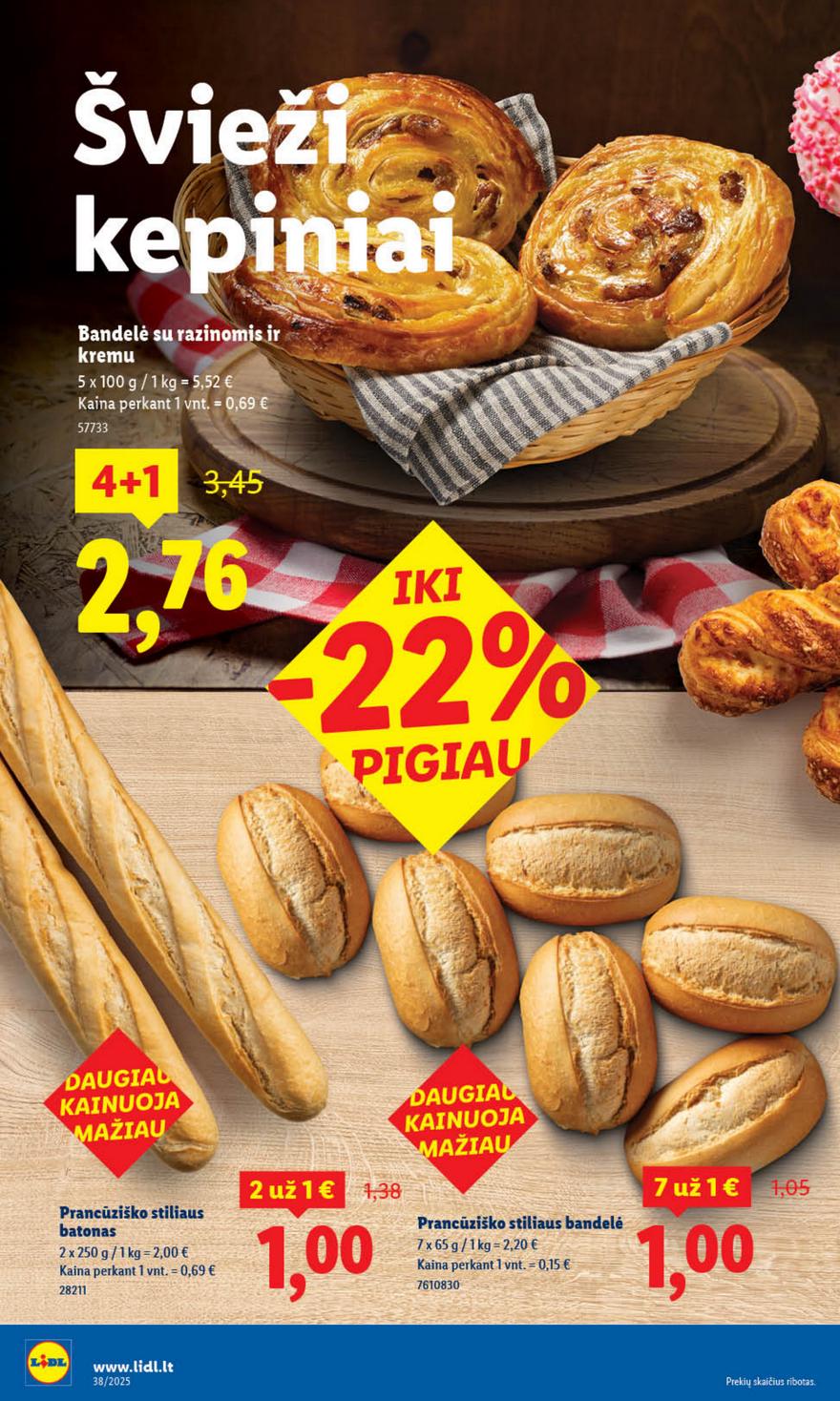 Lidl leidinys akcijos nuo 
  2025-09-15 iki 
  2025-09-21 | Leidinukas.lt puslapis 6