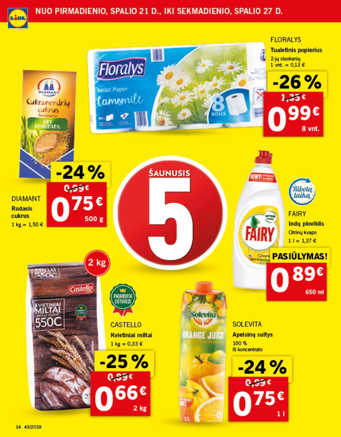 Lidl savaitinis leidinys akcijos nuo 
  2019-10-21 iki 
  2019-10-27 | Leidinukas.lt puslapis 14