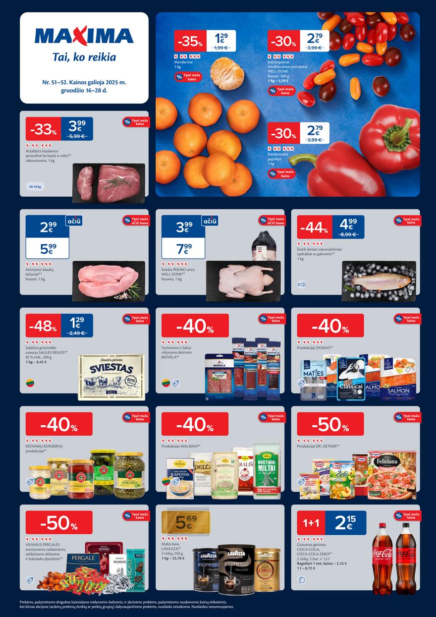 Maxima leidinys akcijos nuo 
  2025-12-16 iki 
  2025-12-28 | Leidinukas.lt puslapis 1