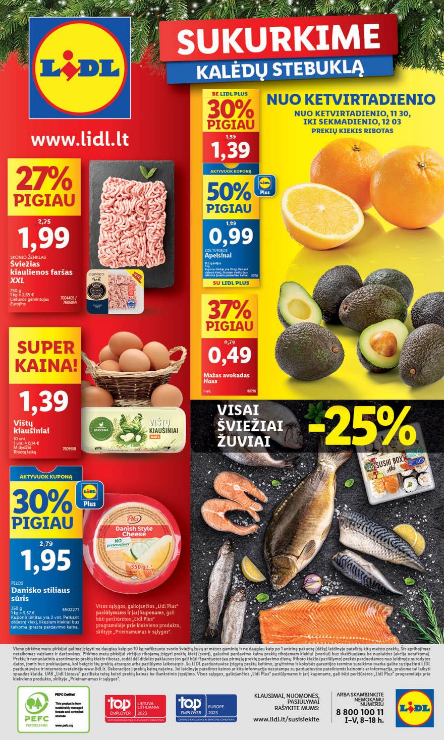 Lidl pasiūlymai akcijos nuo 
  2023-11-27 iki 
  2023-12-03 | Leidinukas.lt puslapis 48