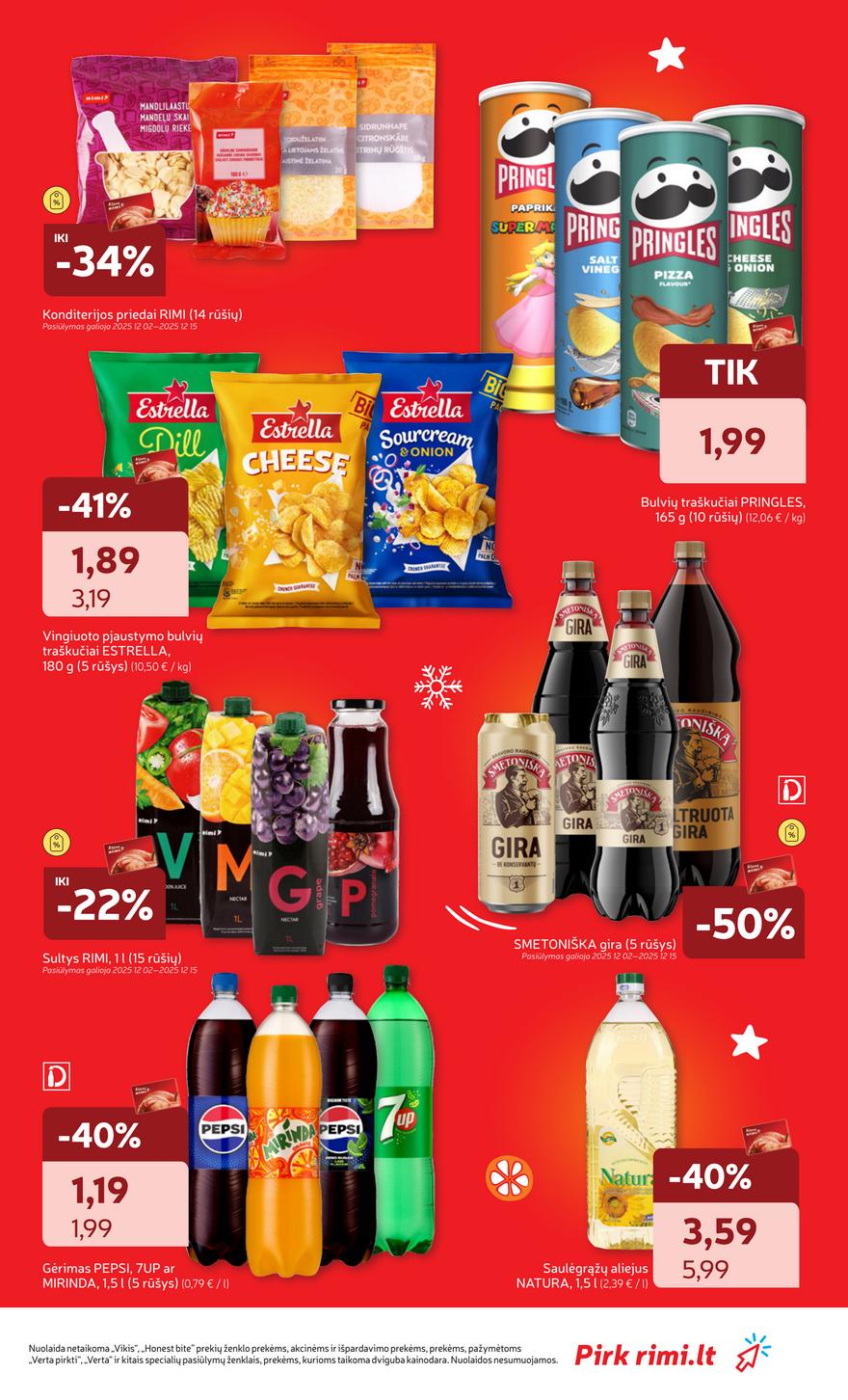 Rimi savaitinis leidinys 49 akcijos nuo 
  2025-12-02 iki 
  2025-12-08 | Leidinukas.lt puslapis 25