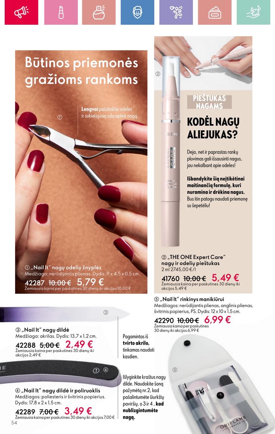 Oriflame katalogas akcijos nuo 
  2025-03-09 iki 
  2025-03-29 | Leidinukas.lt puslapis 54