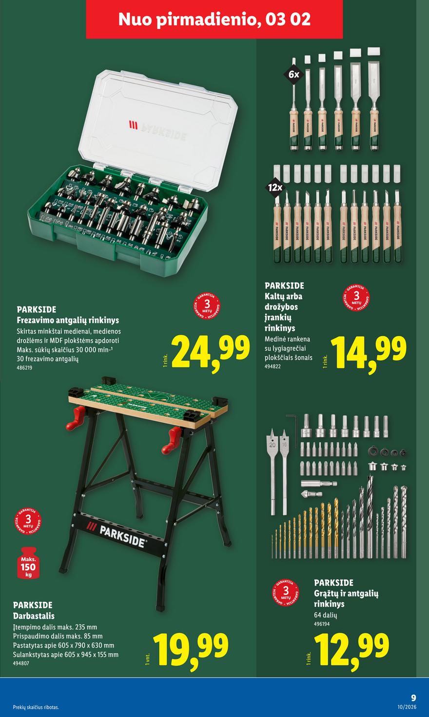 Lidl leidinys naujas akcijos nuo 
  2026-03-02 iki 
  2026-03-08 | Leidinukas.lt puslapis 9