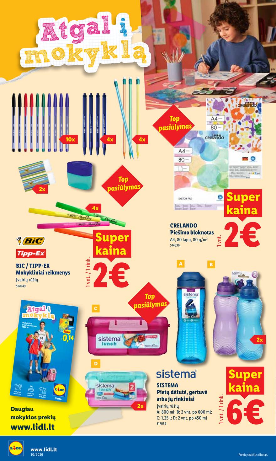 Lidl leidinys akcijos nuo 
  2026-07-20 iki 
  2026-07-26 | Leidinukas.lt puslapis 10