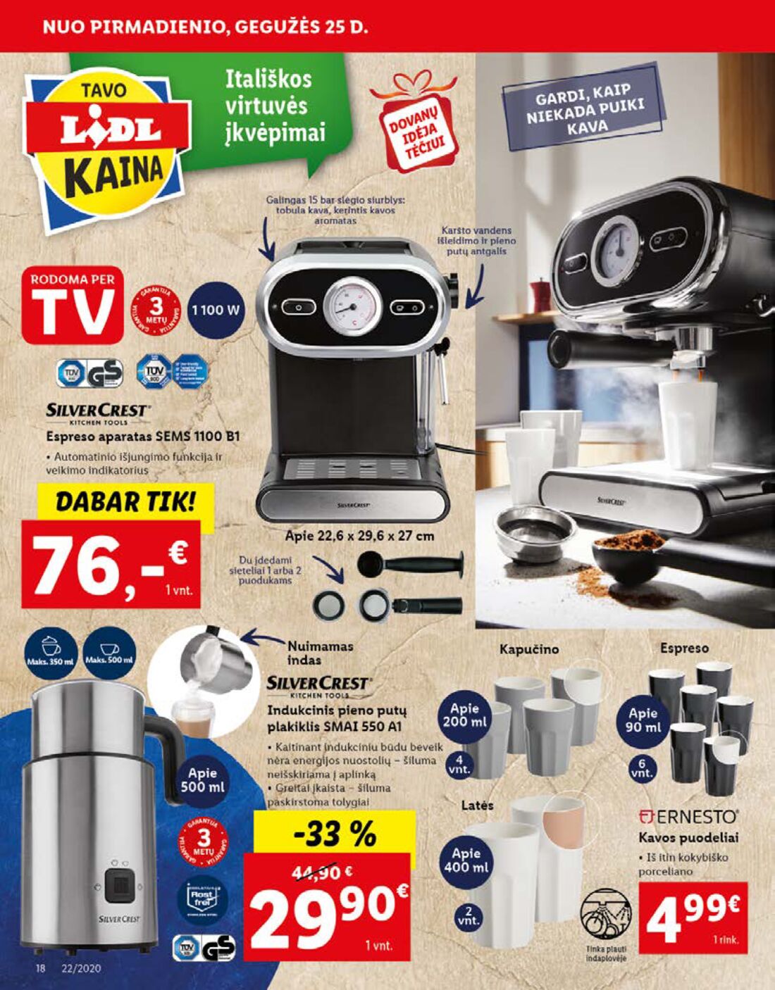 Lidl savaitinis leidinys akcijos nuo 
  2020-05-25 iki 
  2020-05-31 | Leidinukas.lt puslapis 18