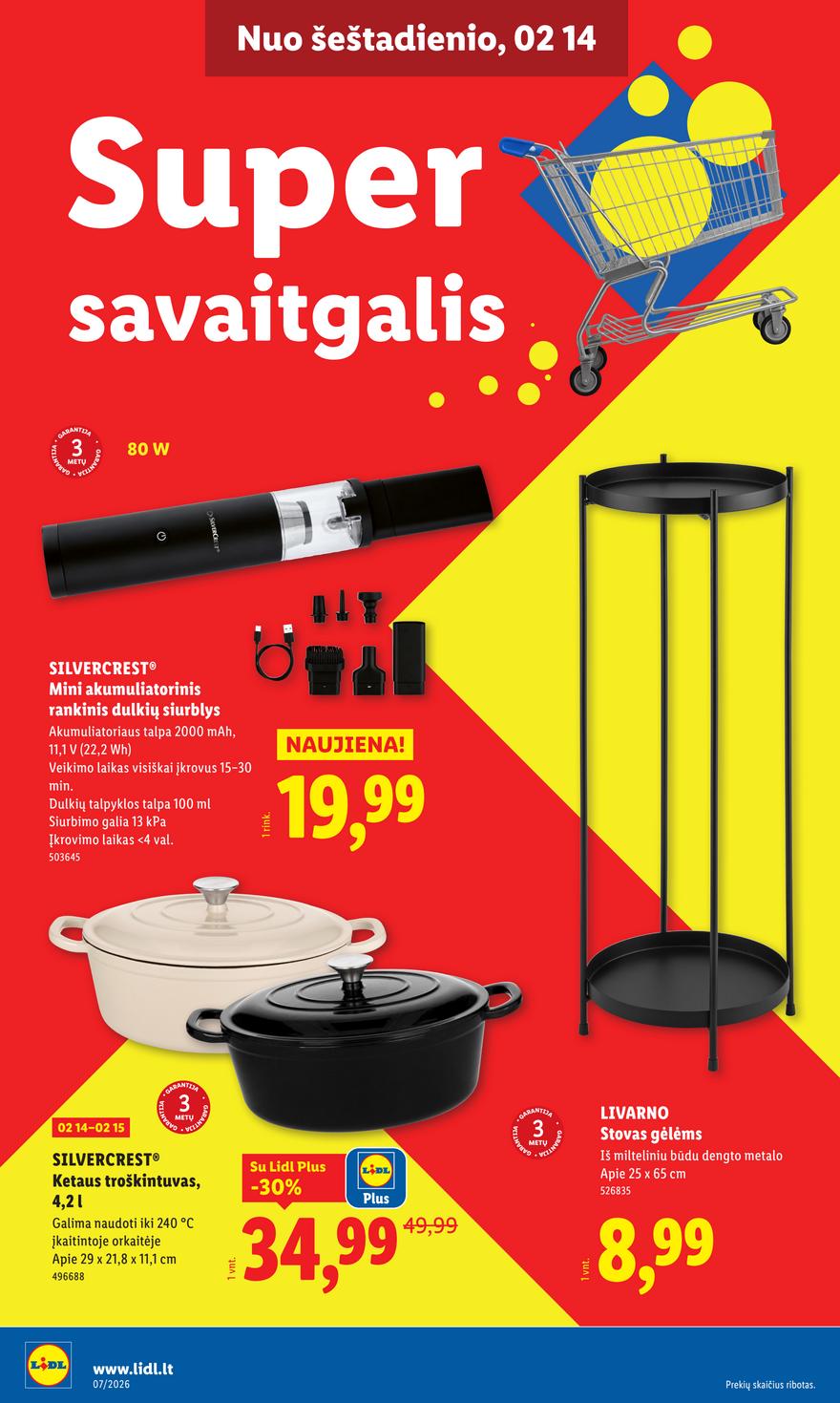 Lidl leidinys naujas akcijos nuo 
  2026-02-09 iki 
  2026-02-15 | Leidinukas.lt puslapis 26