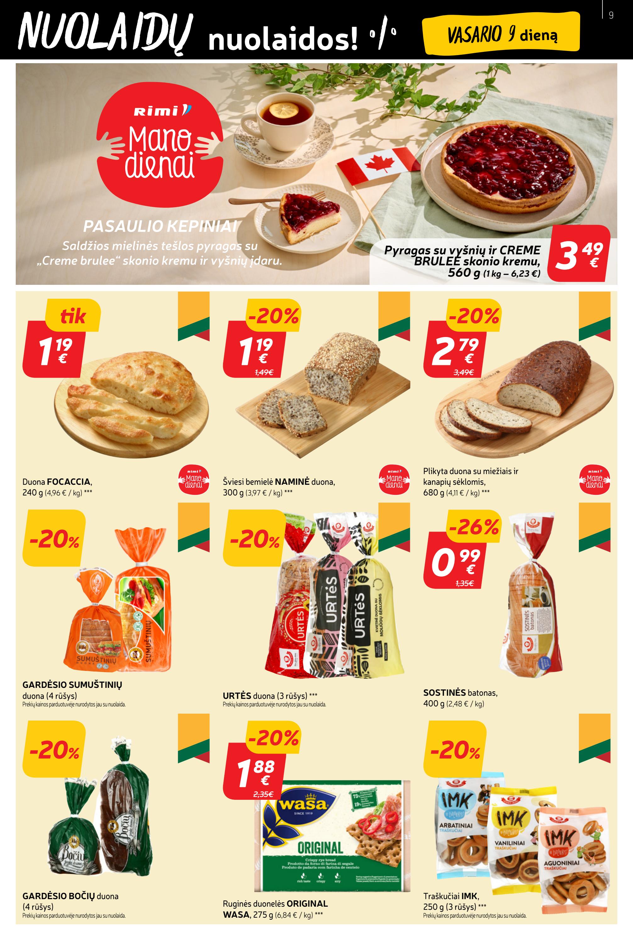 Rimi savaitinis leidinys akcijos nuo 
  2023-02-07 iki 
  2023-02-13 | Leidinukas.lt puslapis 9