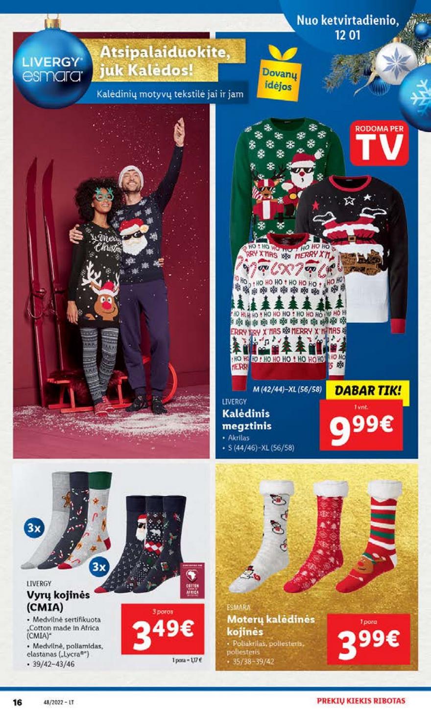 Lidl pasiūlymai akcijos nuo 
  2022-11-28 iki 
  2022-12-04 | Leidinukas.lt puslapis 18