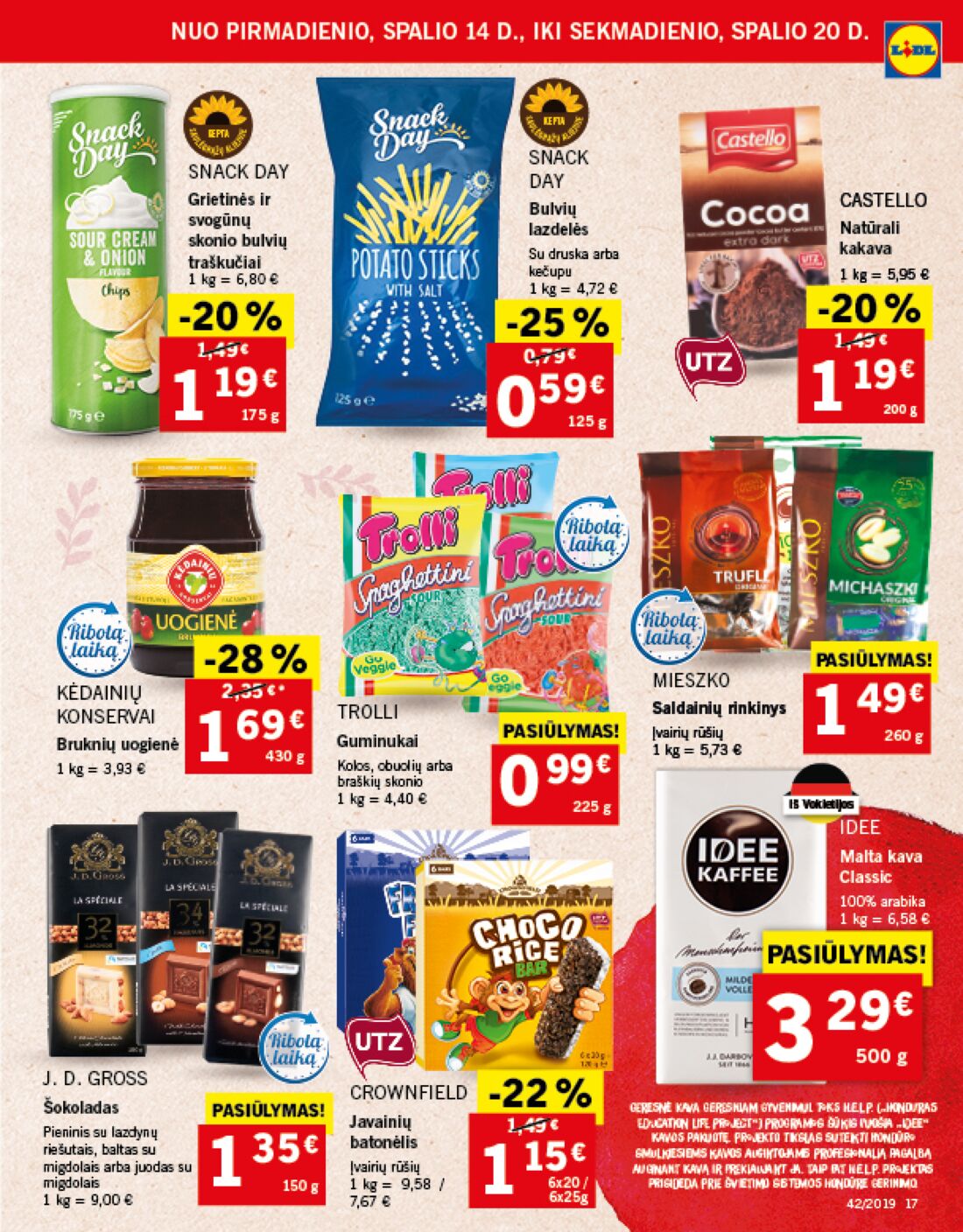Lidl savaitinis leidinys akcijos nuo 
  2019-10-14 iki 
  2019-10-20 | Leidinukas.lt puslapis 17