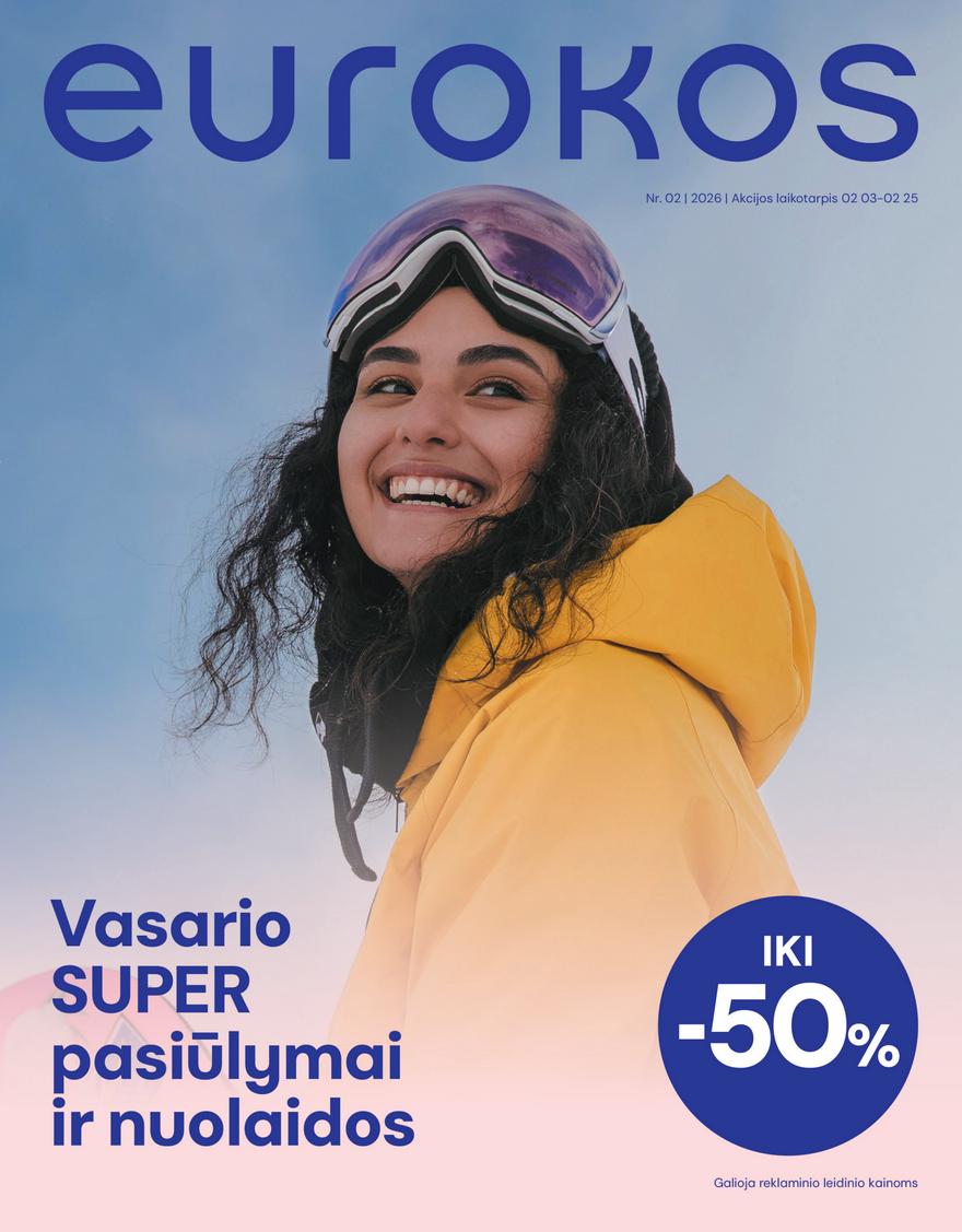 Eurokos leidinys akcijos nuo 
  2026-02-03 iki 
  2026-02-25 | Leidinukas.lt puslapis 1