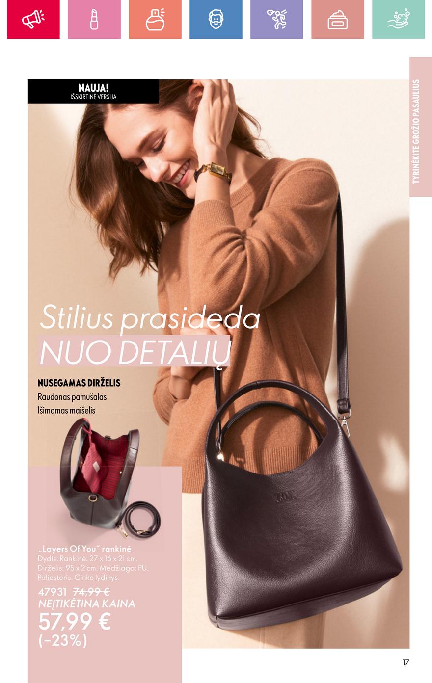 Oriflame katalogas akcijos nuo 
  2025-08-24 iki 
  2025-09-13 | Leidinukas.lt puslapis 17