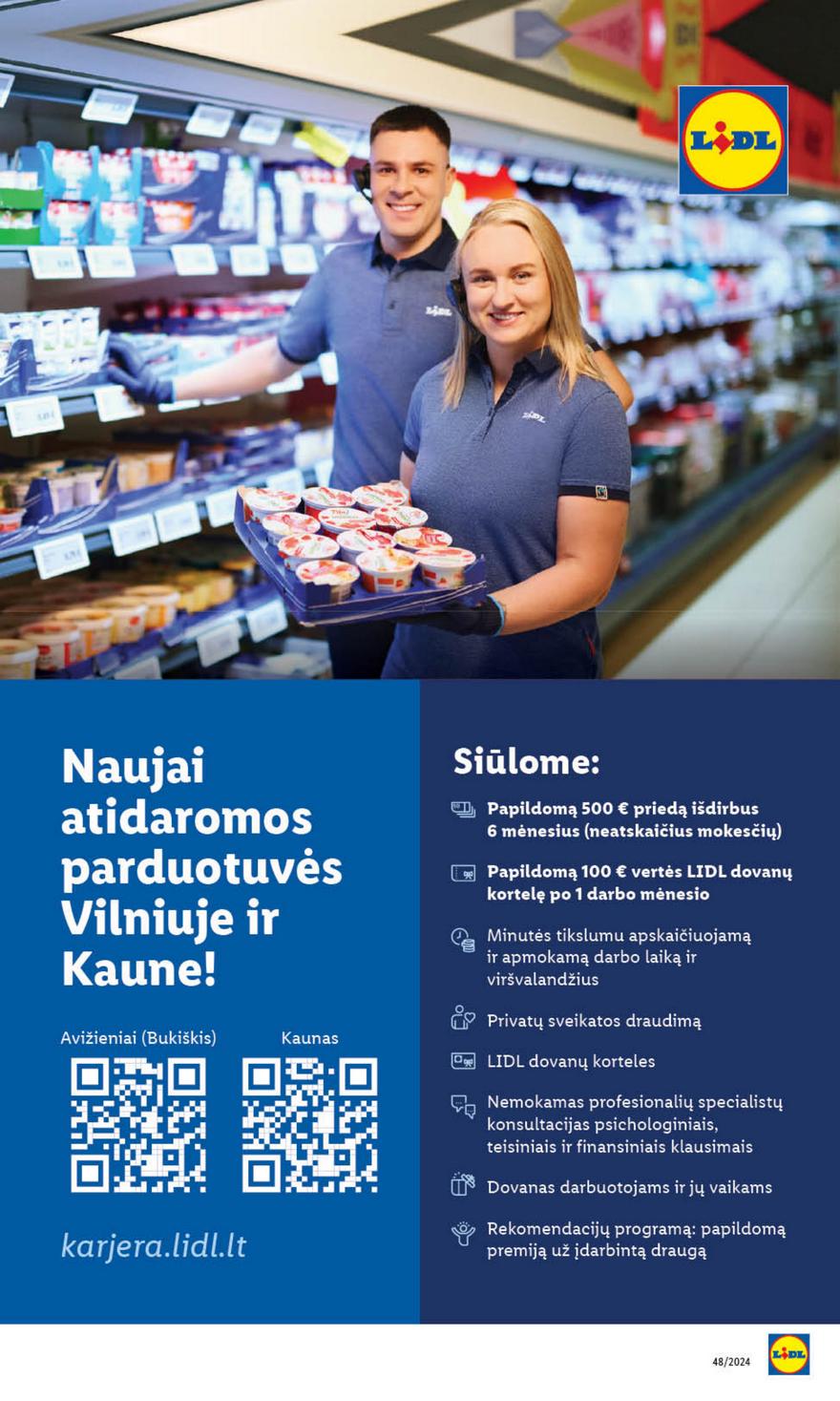 Lidl leidinys naujas akcijos nuo 
  2024-11-25 iki 
  2024-12-01 | Leidinukas.lt puslapis 21